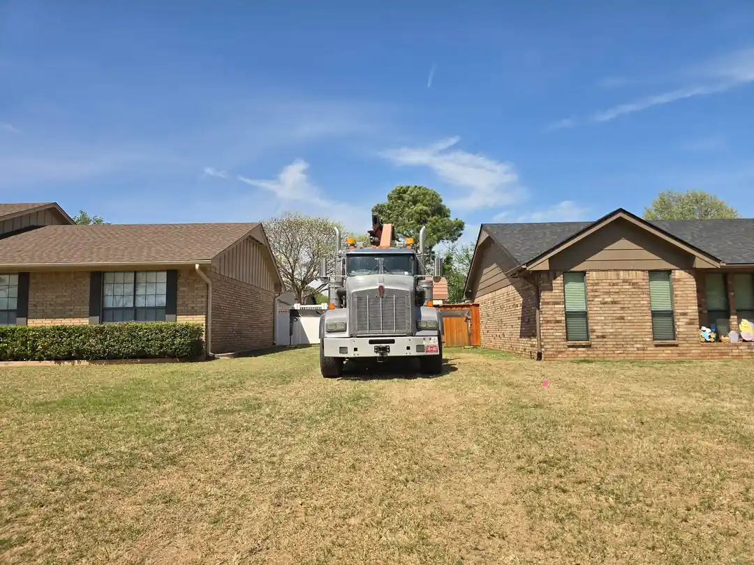 HJH equipment on jobsite performing additional services