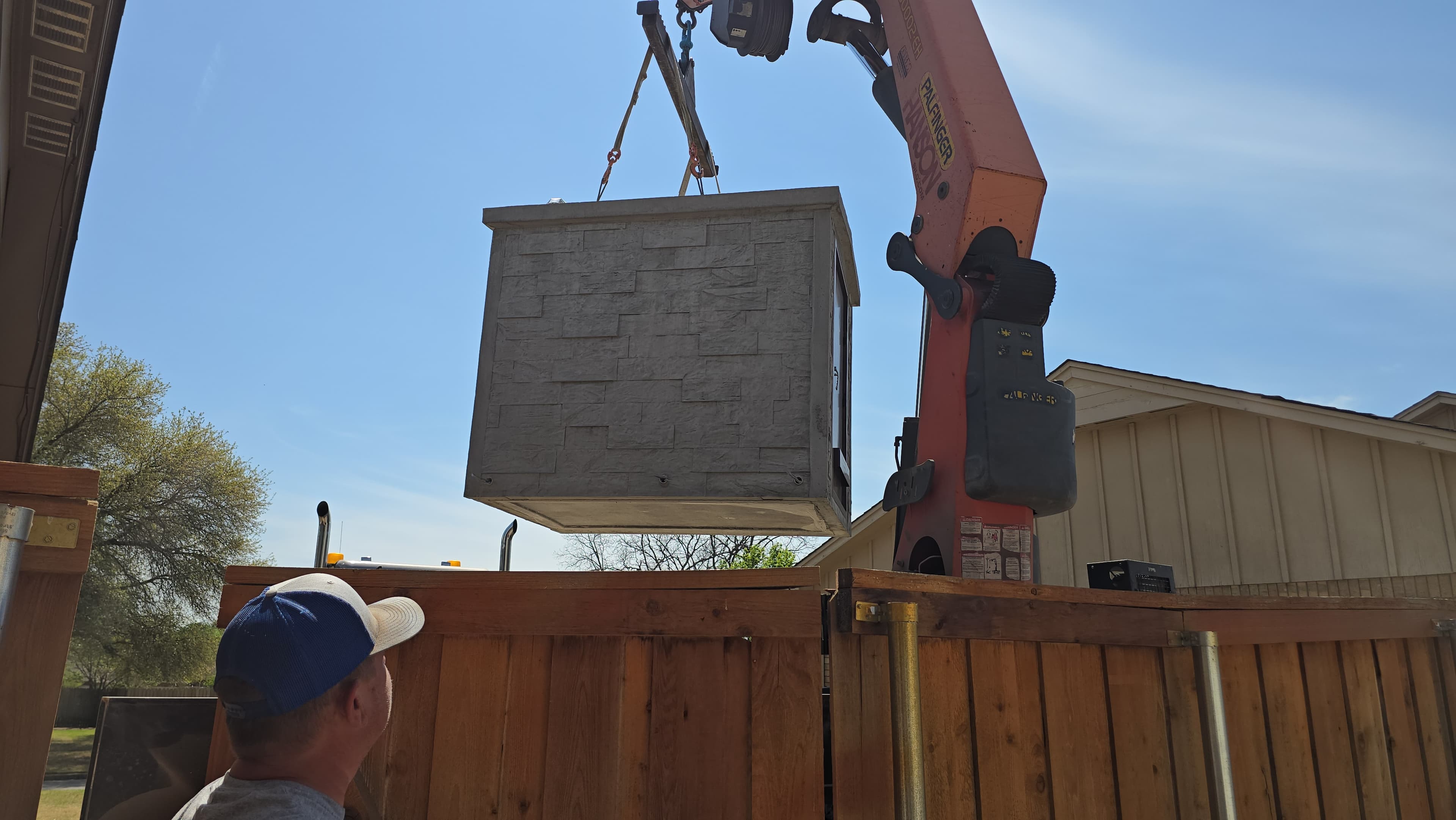 HJH Outdoor Operations storm shelter project site in Oklahoma